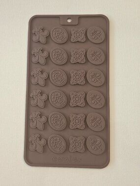 Silicone Mold - Various Shapes, Floral & Fleur-de-lis
